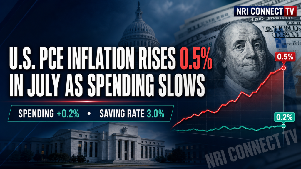 U.S. Consumer Spending Slows as July PCE Inflation Rises 0.5%