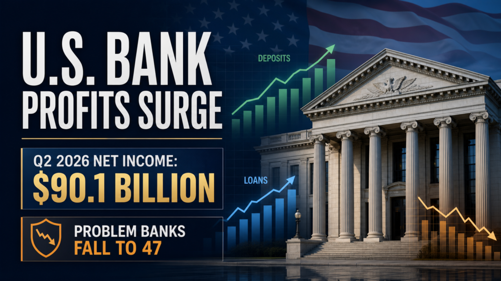 US Banks Report $90.1 Billion Q2 Profit as FDIC Says Industry Remains Resilient