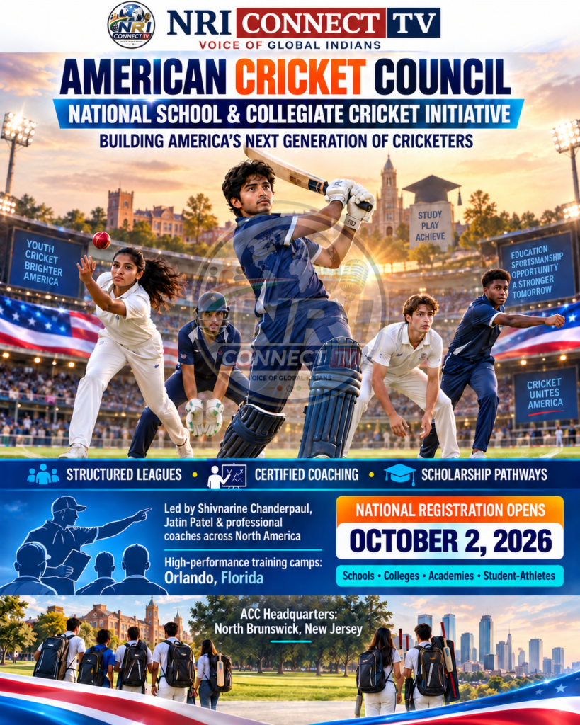 American Cricket Council Unveils Nationwide School and College Cricket Initiative in U.S.