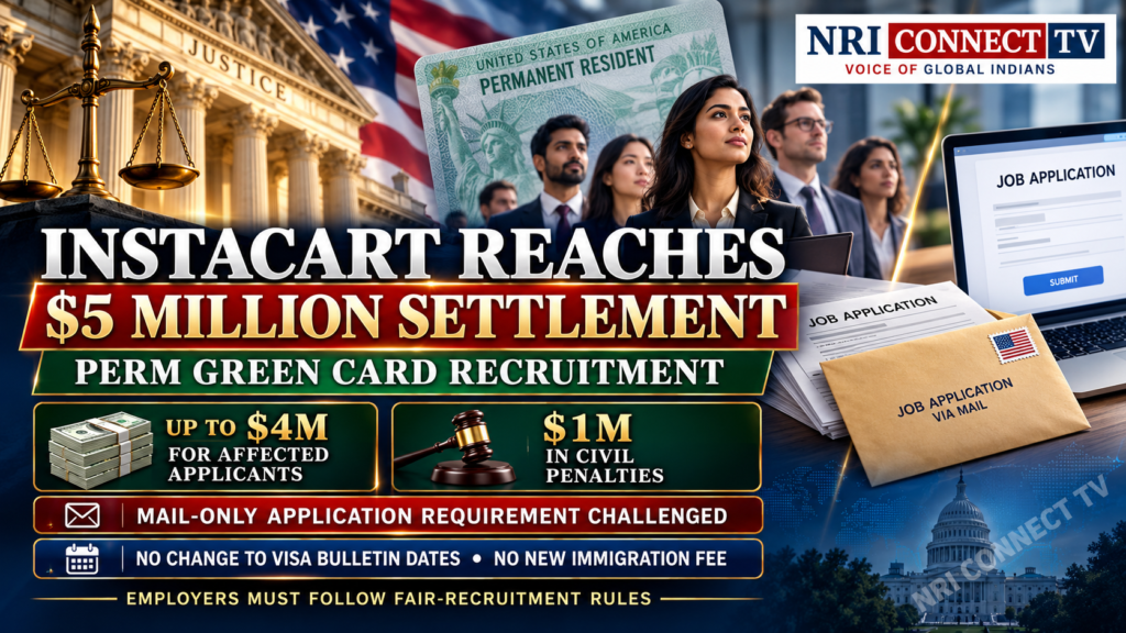 Instacart Reaches $5 Million Settlement Over PERM Green Card Recruitment Practices
